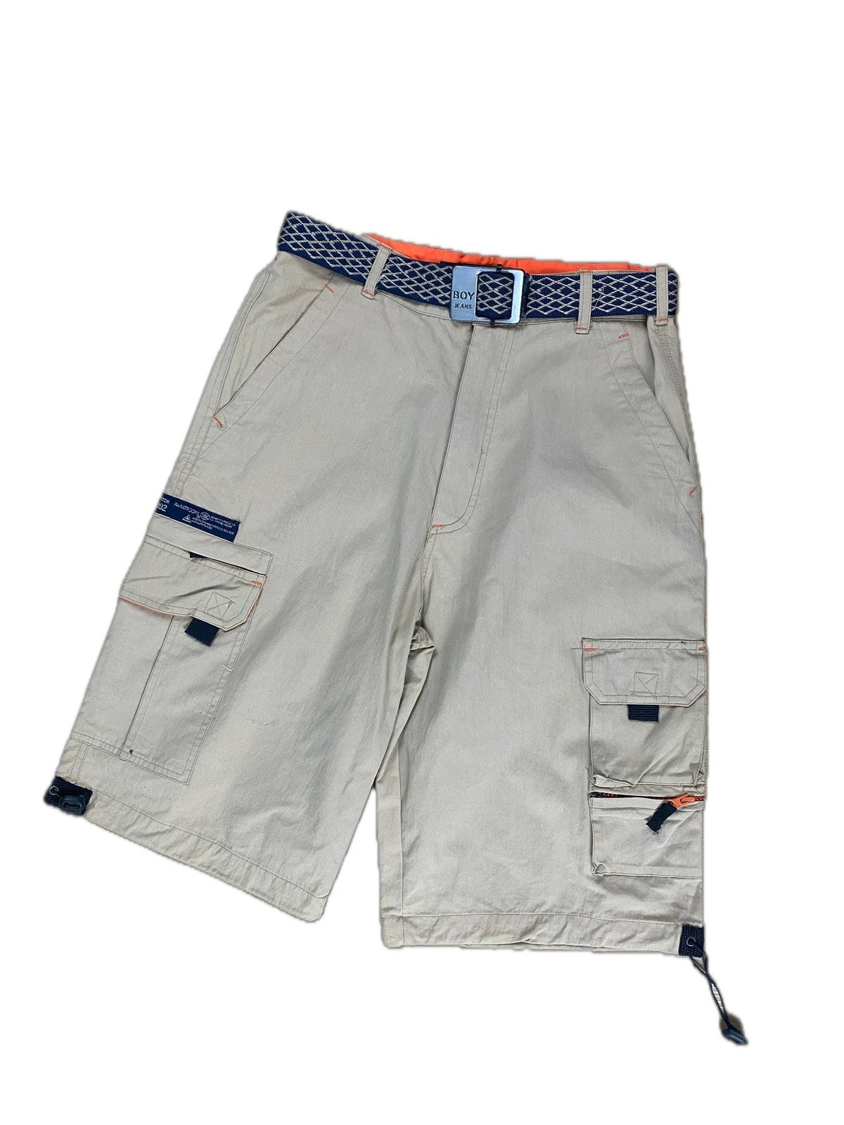 Abercrombie and Fitch Cargo Shorts Beige S - Kurze sommerliche Hose für Herren Vintage Klamotten, Secondhand Klamotten, Retro Mode, Nachhaltige Mode, Einzigartige Stücke, Zeitlose Mode, Umweltfreundliche Kleidung, Stilvolle Secondhand Mode, Hochwertige Vintage Kleidung