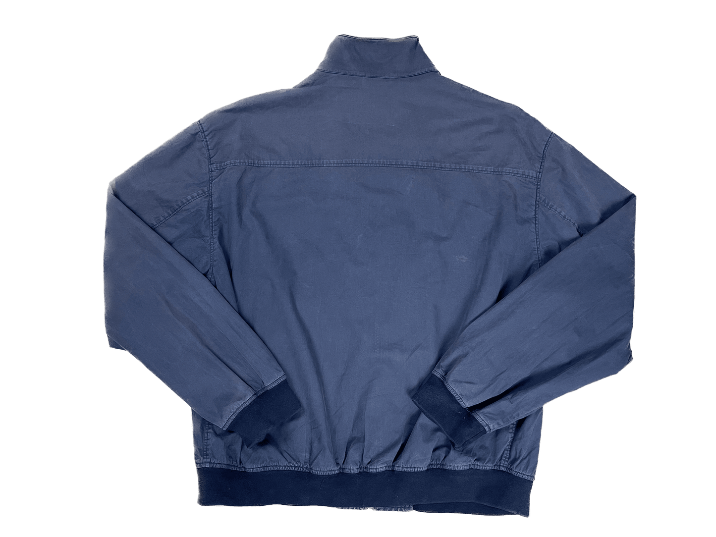 Carhartt Harrington Dunkelblau L - Schicke Leichte Bomberjacke für Herren Vintage Klamotten, Secondhand Klamotten, Retro Mode, Nachhaltige Mode, Einzigartige Stücke, Zeitlose Mode, Umweltfreundliche Kleidung, Stilvolle Secondhand Mode, Hochwertige Vintage Kleidung