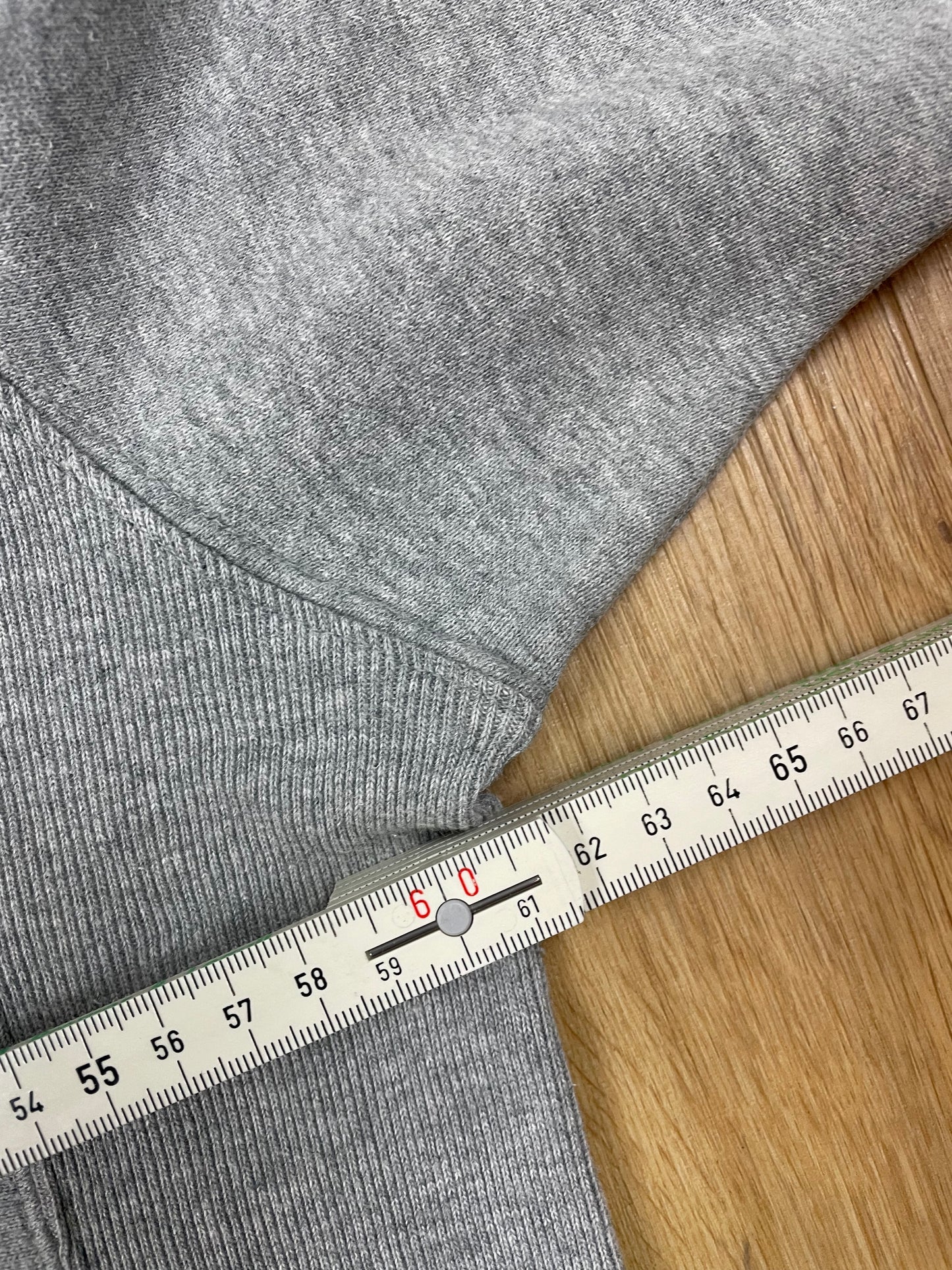 Vintage GAP Hoodie Grau S - Schlichter sportlicher Herren Pullover - Made in Russia