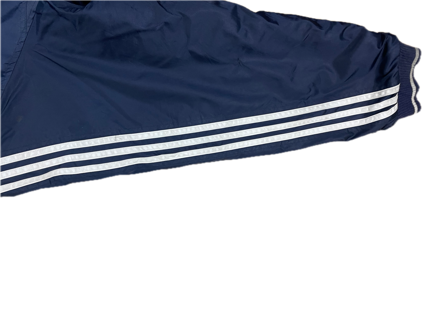 Vintage Adidas Inside-Out Jacke Blau/Grau XL - 2 in 1 Herren Jacke