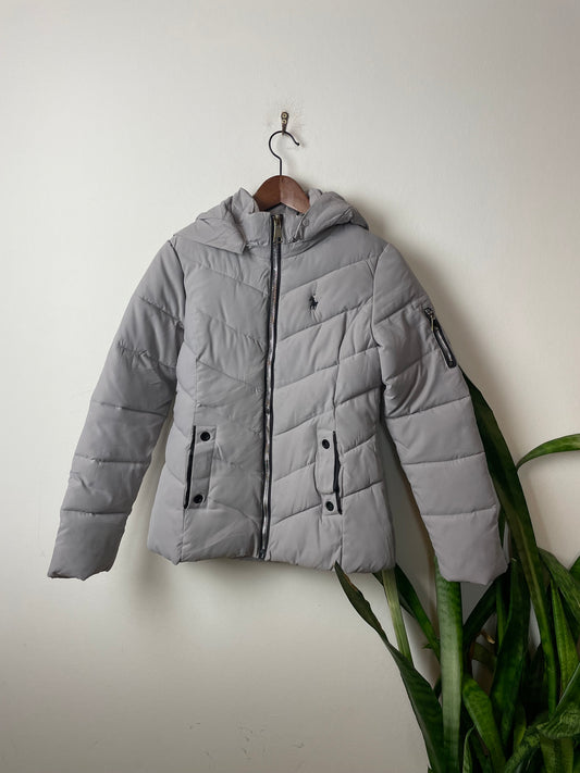 Ralph Lauren / Monte Cervino Dicke Jacke Grau S - Dicke & Schlichte Damen Jacke Ralph Lauren / Monte Cervino Dicke Jacke Grau S - Dicke & Schlichte Damen Jacke