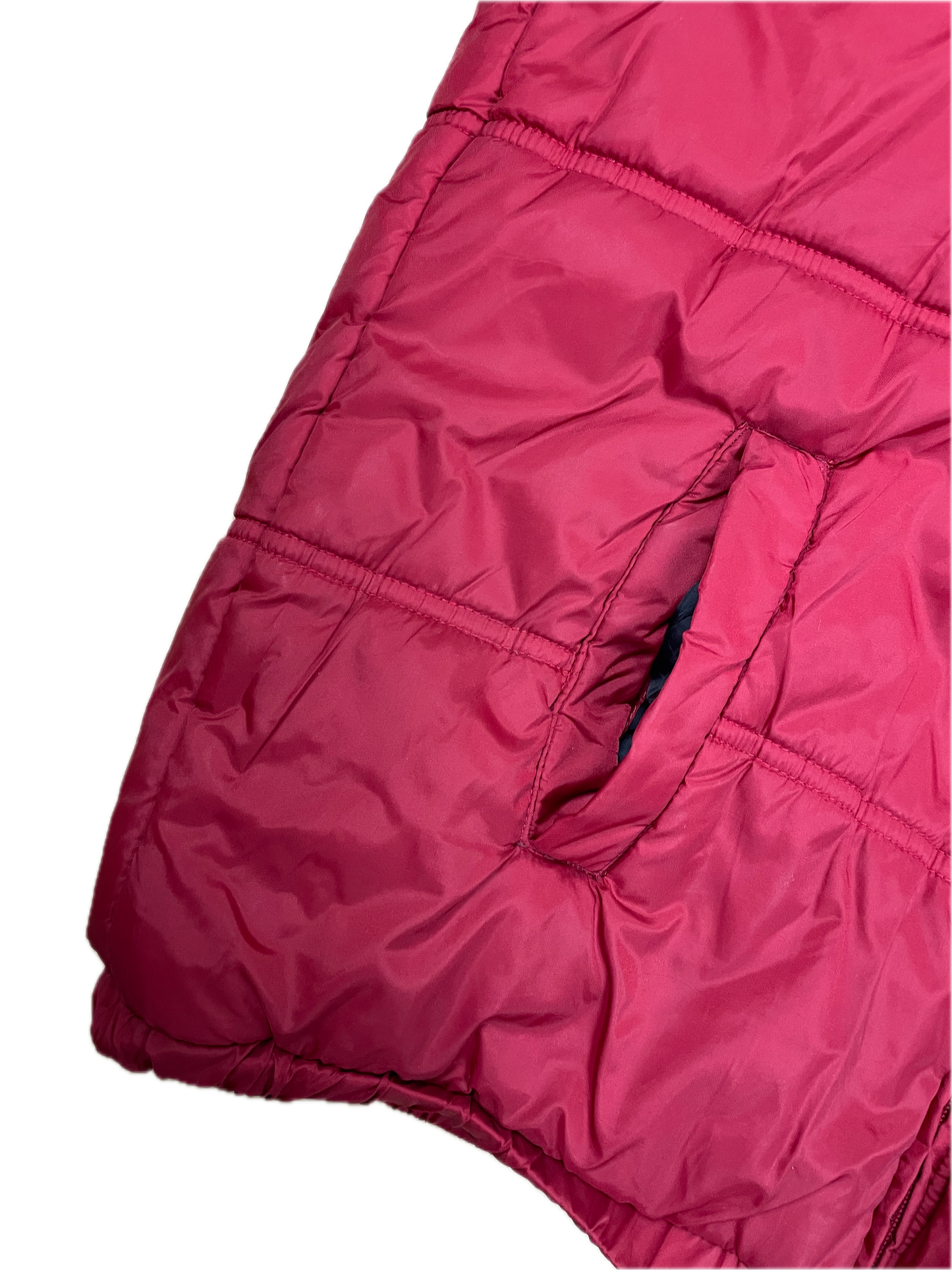 Jordan Pufferjacke Rot S - Farbenfrohe & Warme Sportliche Damen Jacke