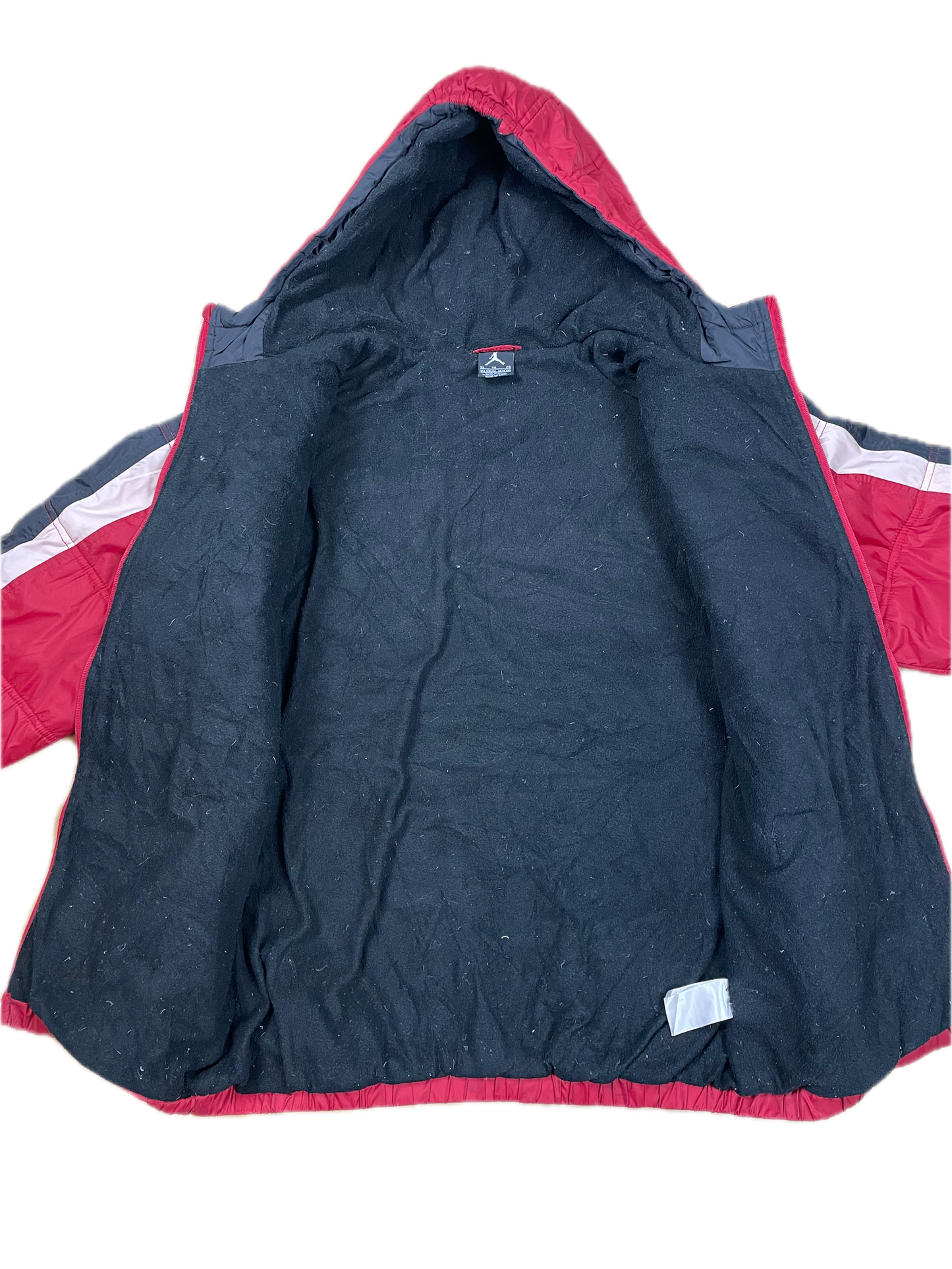 Jordan Pufferjacke Rot S - Farbenfrohe & Warme Sportliche Damen Jacke