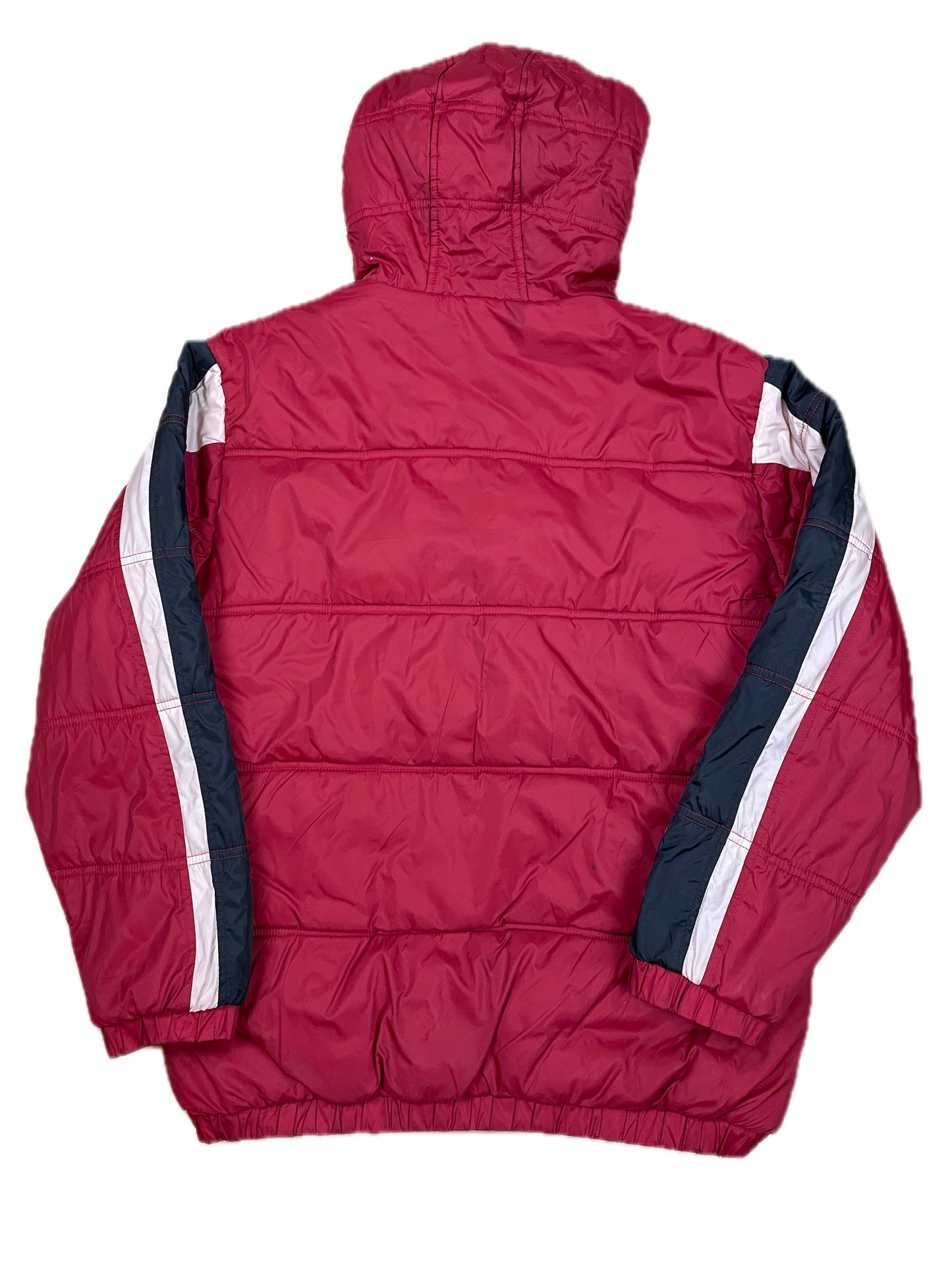 Jordan Pufferjacke Rot S - Farbenfrohe & Warme Sportliche Damen Jacke