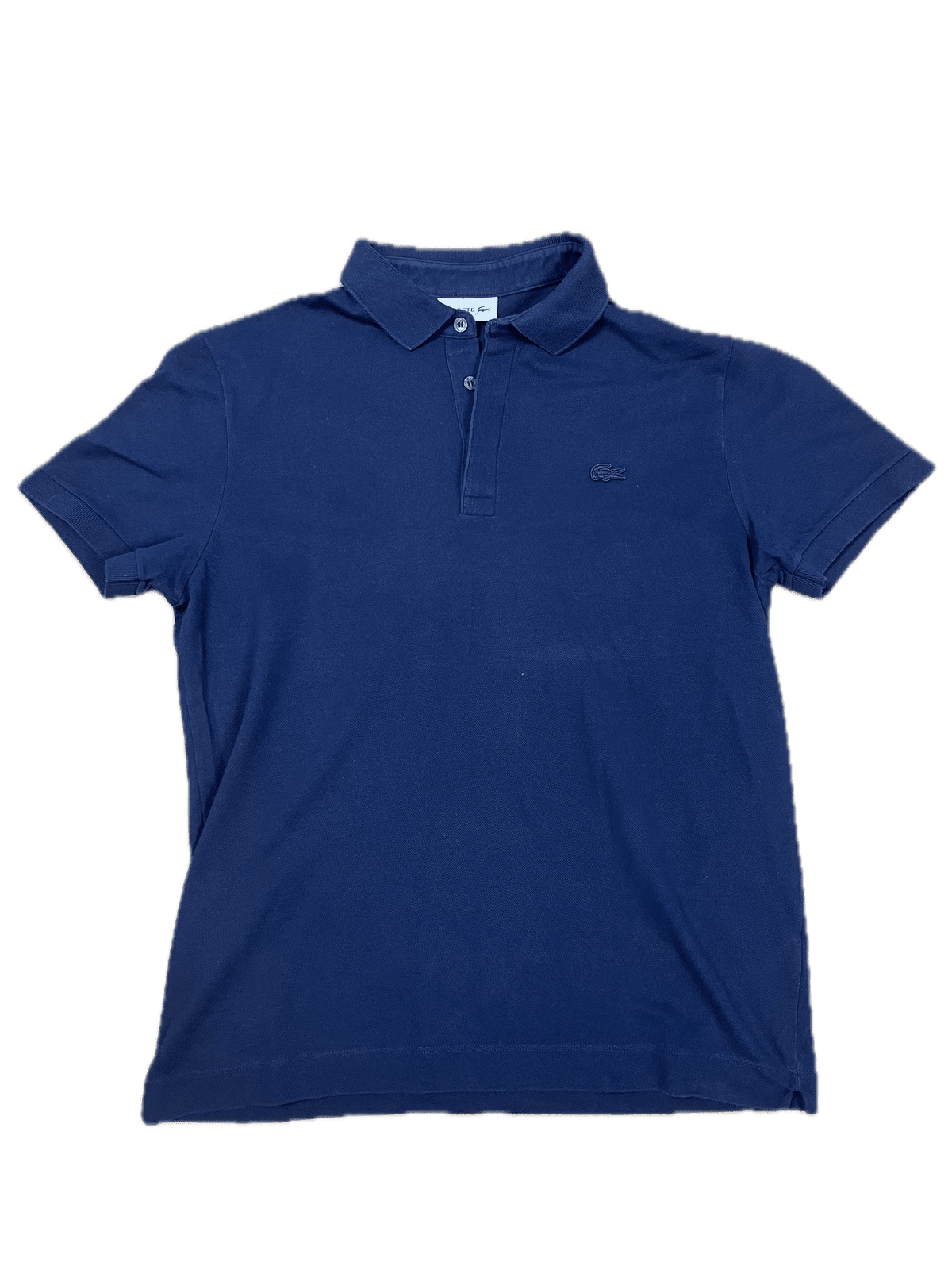 Lacoste Poloshirt Schwarz M - Basic Schickes Herren Polohemd Vintage Klamotten, Secondhand Klamotten, Retro Mode, Nachhaltige Mode, Einzigartige Stücke, Zeitlose Mode, Umweltfreundliche Kleidung, Stilvolle Secondhand Mode, Hochwertige Vintage Kleidung