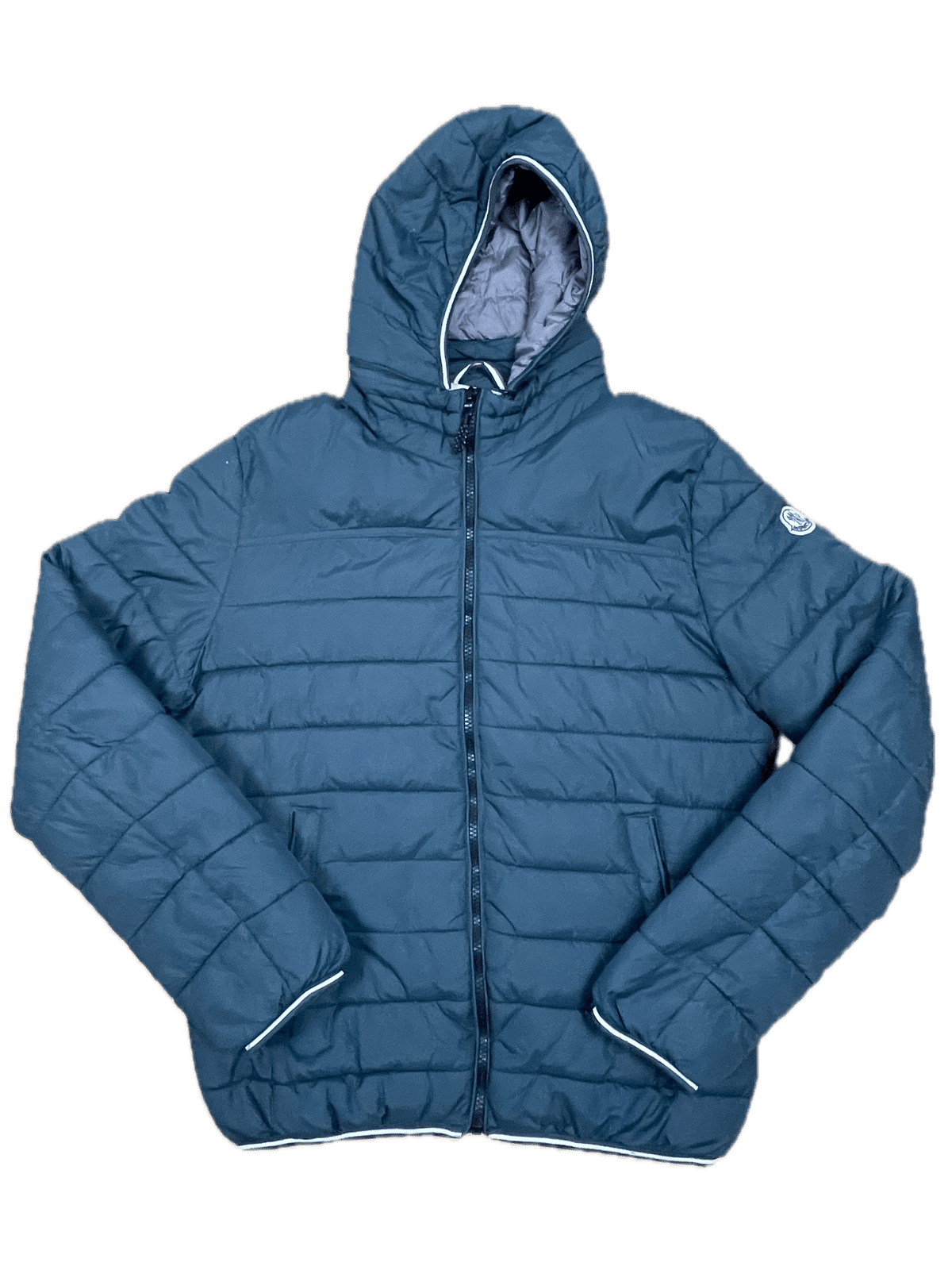 Moncler Pufferjacke Dunkelgrün S - Warme und Stylische Pufferjacke Vintage Klamotten, Secondhand Klamotten, Retro Mode, Nachhaltige Mode, Einzigartige Stücke, Zeitlose Mode, Umweltfreundliche Kleidung, Stilvolle Secondhand Mode, Hochwertige Vintage Kleidung