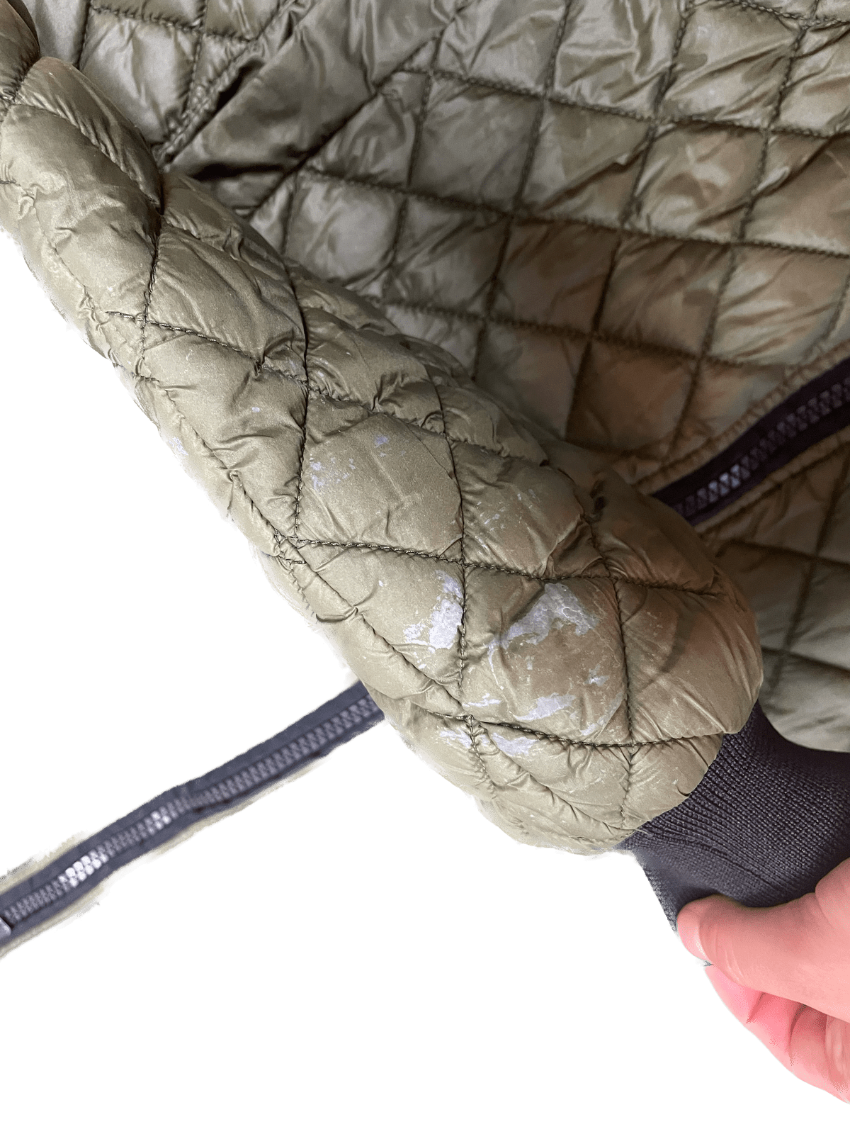 Never Fear by Coolcat leichte Bomber-Jacke Khaki/Olivgrün M - Leichte und Bequeme Herren Jacke Vintage Klamotten, Secondhand Klamotten, Retro Mode, Nachhaltige Mode, Einzigartige Stücke, Zeitlose Mode, Umweltfreundliche Kleidung, Stilvolle Secondhand Mode, Hochwertige Vintage Kleidung