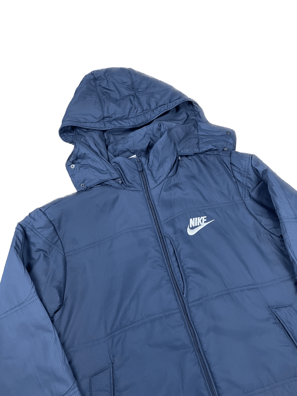 Nike Puffer Jacket Schwarz XL - Warme und Bequeme Jacke Vintage Klamotten, Secondhand Klamotten, Retro Mode, Nachhaltige Mode, Einzigartige Stücke, Zeitlose Mode, Umweltfreundliche Kleidung, Stilvolle Secondhand Mode, Hochwertige Vintage Kleidung