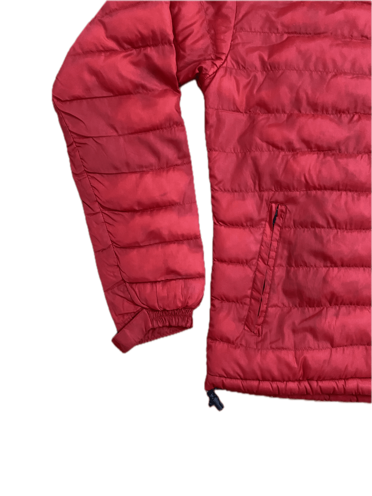 The North Face Light Puffer Jacket Rot M - Warme und Bequeme Pufferjacke Vintage Klamotten, Secondhand Klamotten, Retro Mode, Nachhaltige Mode, Einzigartige Stücke, Zeitlose Mode, Umweltfreundliche Kleidung, Stilvolle Secondhand Mode, Hochwertige Vintage Kleidung