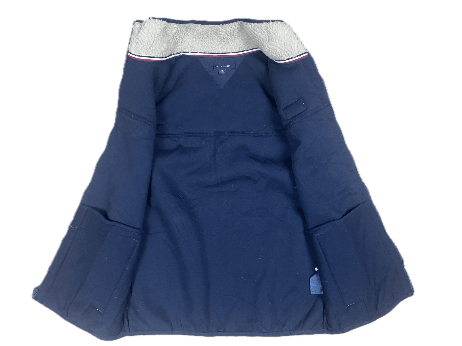 Tommy Hilfiger Weste Braun S - Stylische und Bequeme Fell Weste Vintage Klamotten, Secondhand Klamotten, Retro Mode, Nachhaltige Mode, Einzigartige Stücke, Zeitlose Mode, Umweltfreundliche Kleidung, Stilvolle Secondhand Mode, Hochwertige Vintage Kleidung