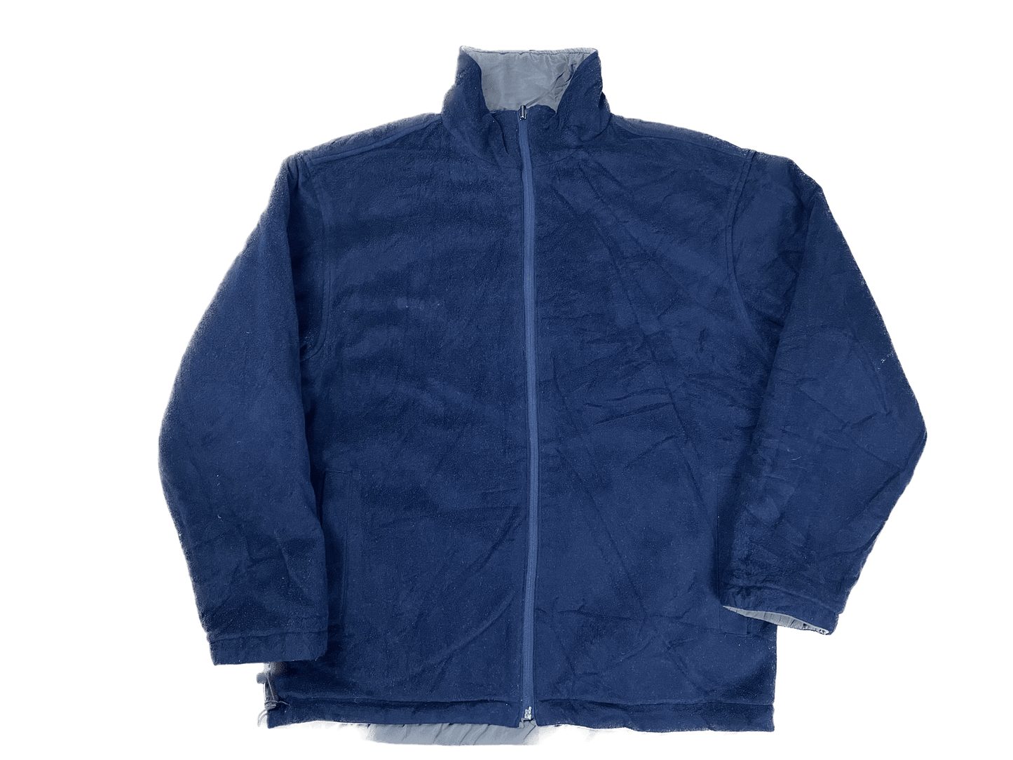 U.S. Polo Assn. Inside Out 2-in-1 Jacke Blau/Braun L - Funktionale und Stylische Jacke Vintage Klamotten, Secondhand Klamotten, Retro Mode, Nachhaltige Mode, Einzigartige Stücke, Zeitlose Mode, Umweltfreundliche Kleidung, Stilvolle Secondhand Mode, Hochwertige Vintage Kleidung