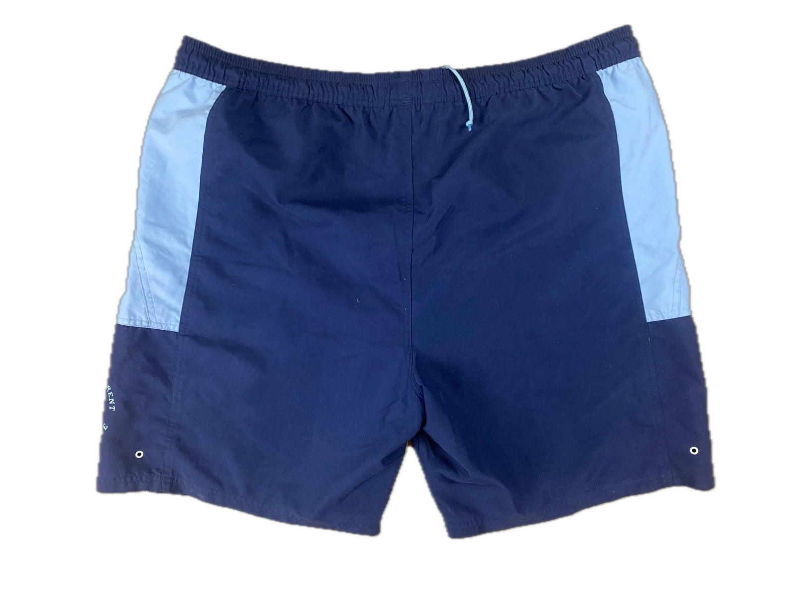 Yves Saint Laurent Badehose Blau M - Leichte Herren YSL Swimwear Vintage Klamotten, Secondhand Klamotten, Retro Mode, Nachhaltige Mode, Einzigartige Stücke, Zeitlose Mode, Umweltfreundliche Kleidung, Stilvolle Secondhand Mode, Hochwertige Vintage Kleidung