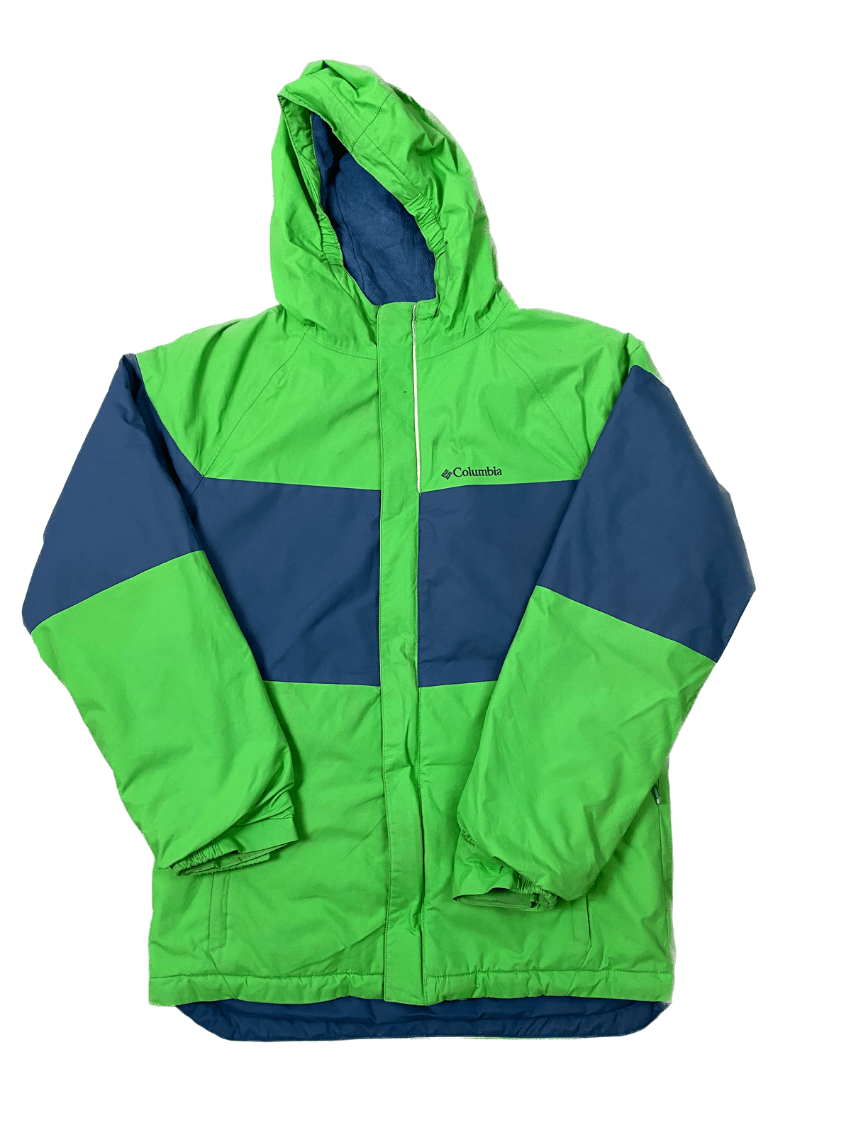 Columbia Regenjacke Grün S - Funktionale und Wetterfeste Jacke Vintage Klamotten, Secondhand Klamotten, Retro Mode, Nachhaltige Mode, Einzigartige Stücke, Zeitlose Mode, Umweltfreundliche Kleidung, Stilvolle Secondhand Mode, Hochwertige Vintage Kleidung