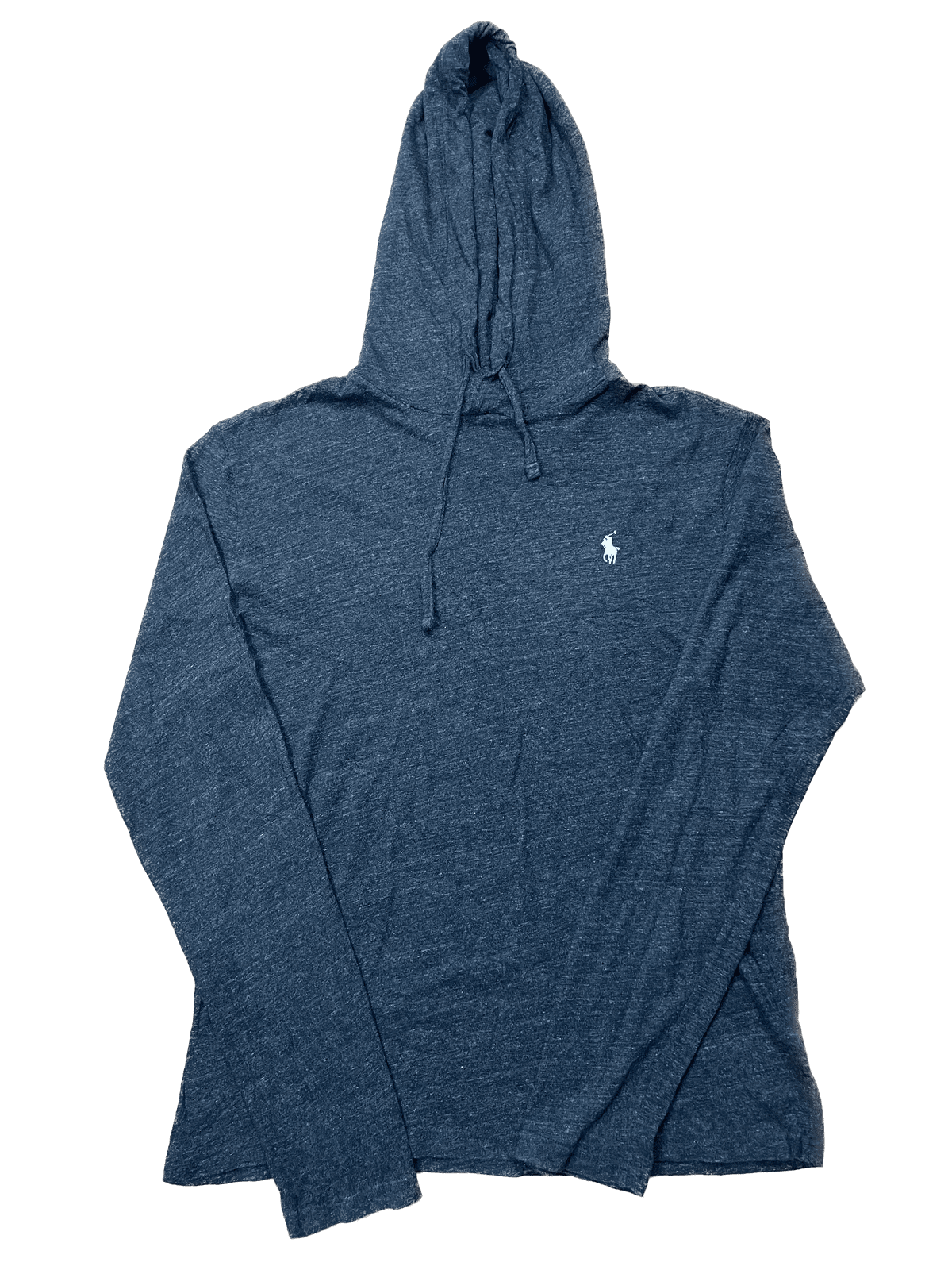 Ralph Lauren Dünner Hoodie Grau M - Pima Soft Touch Herren Pullover Vintage Klamotten, Secondhand Klamotten, Retro Mode, Nachhaltige Mode, Einzigartige Stücke, Zeitlose Mode, Umweltfreundliche Kleidung, Stilvolle Secondhand Mode, Hochwertige Vintage Kleidung