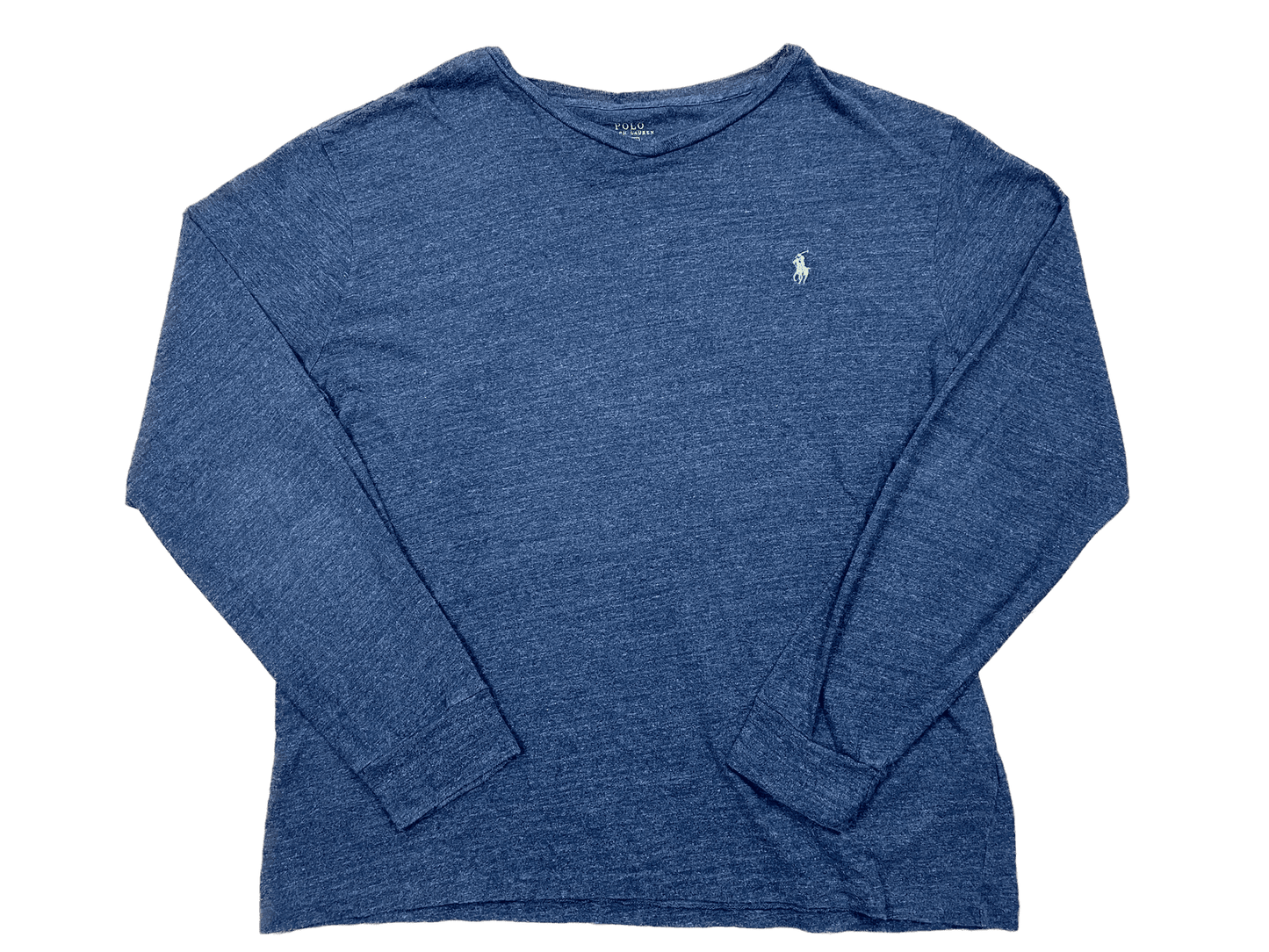 Ralph Lauren Longsleeve Sweater Blau L - Klassischer Pullover Vintage Klamotten, Secondhand Klamotten, Retro Mode, Nachhaltige Mode, Einzigartige Stücke, Zeitlose Mode, Umweltfreundliche Kleidung, Stilvolle Secondhand Mode, Hochwertige Vintage Kleidung