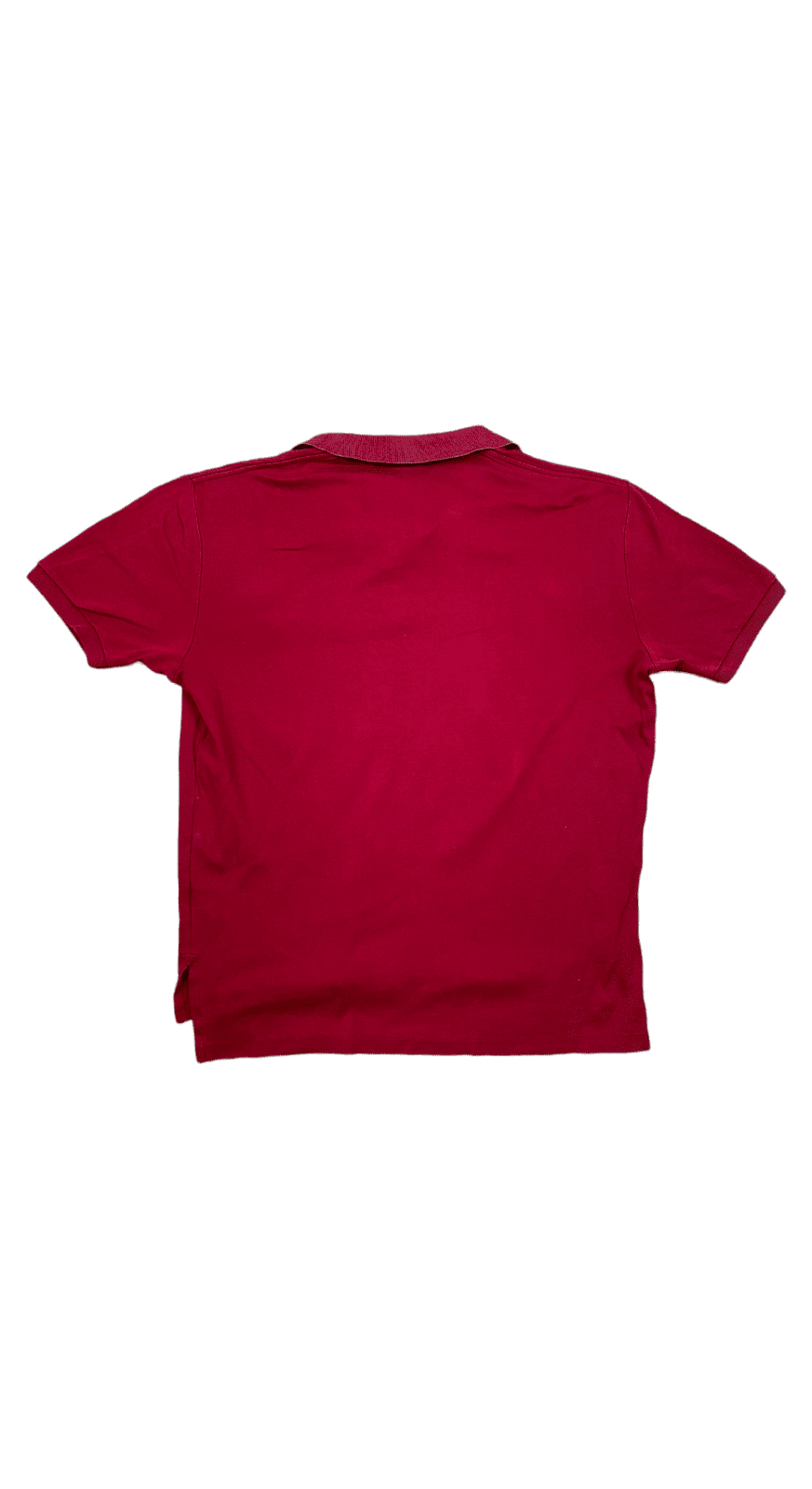 Ralph Lauren Poloshirt Rot L - Casual Basic Herren Polohemd Vintage Klamotten, Secondhand Klamotten, Retro Mode, Nachhaltige Mode, Einzigartige Stücke, Zeitlose Mode, Umweltfreundliche Kleidung, Stilvolle Secondhand Mode, Hochwertige Vintage Kleidung