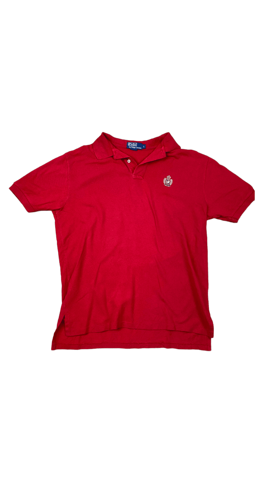 Ralph Lauren Poloshirt Rot L - Klassisches und Bequemes Poloshirt Vintage Klamotten, Secondhand Klamotten, Retro Mode, Nachhaltige Mode, Einzigartige Stücke, Zeitlose Mode, Umweltfreundliche Kleidung, Stilvolle Secondhand Mode, Hochwertige Vintage Kleidung