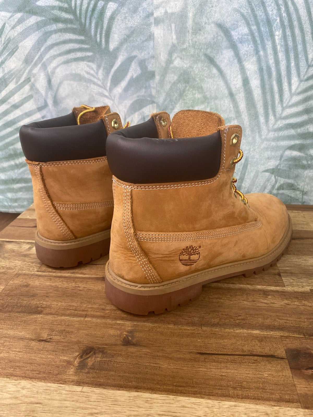 Timberlands Schuhe Braun Gr. 40 - Robuste und Stilvolle Schuhe Vintage Klamotten, Secondhand Klamotten, Retro Mode, Nachhaltige Mode, Einzigartige Stücke, Zeitlose Mode, Umweltfreundliche Kleidung, Stilvolle Secondhand Mode, Hochwertige Vintage Kleidung